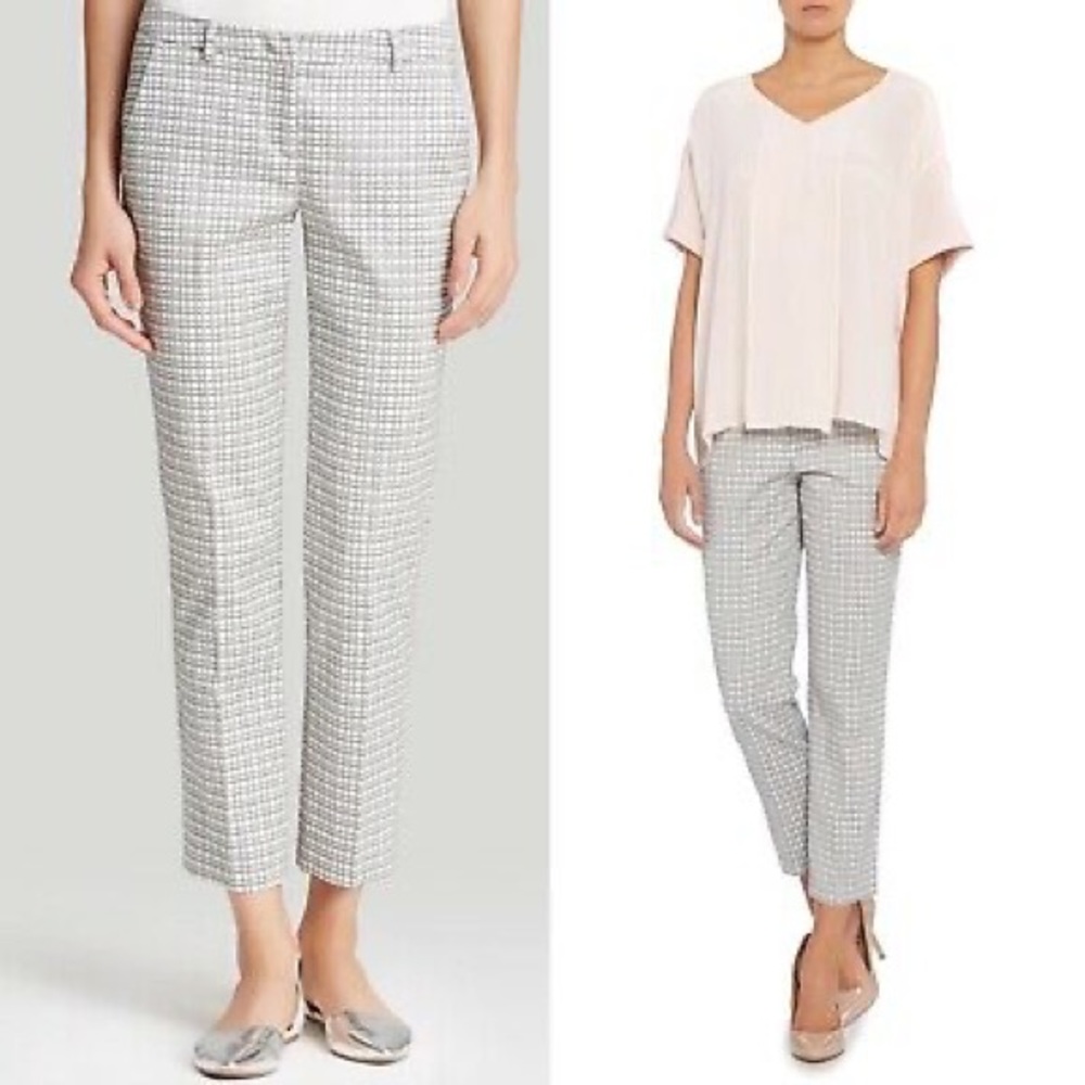 Weekend by MaxMara Slim Cigarette Crop Pants